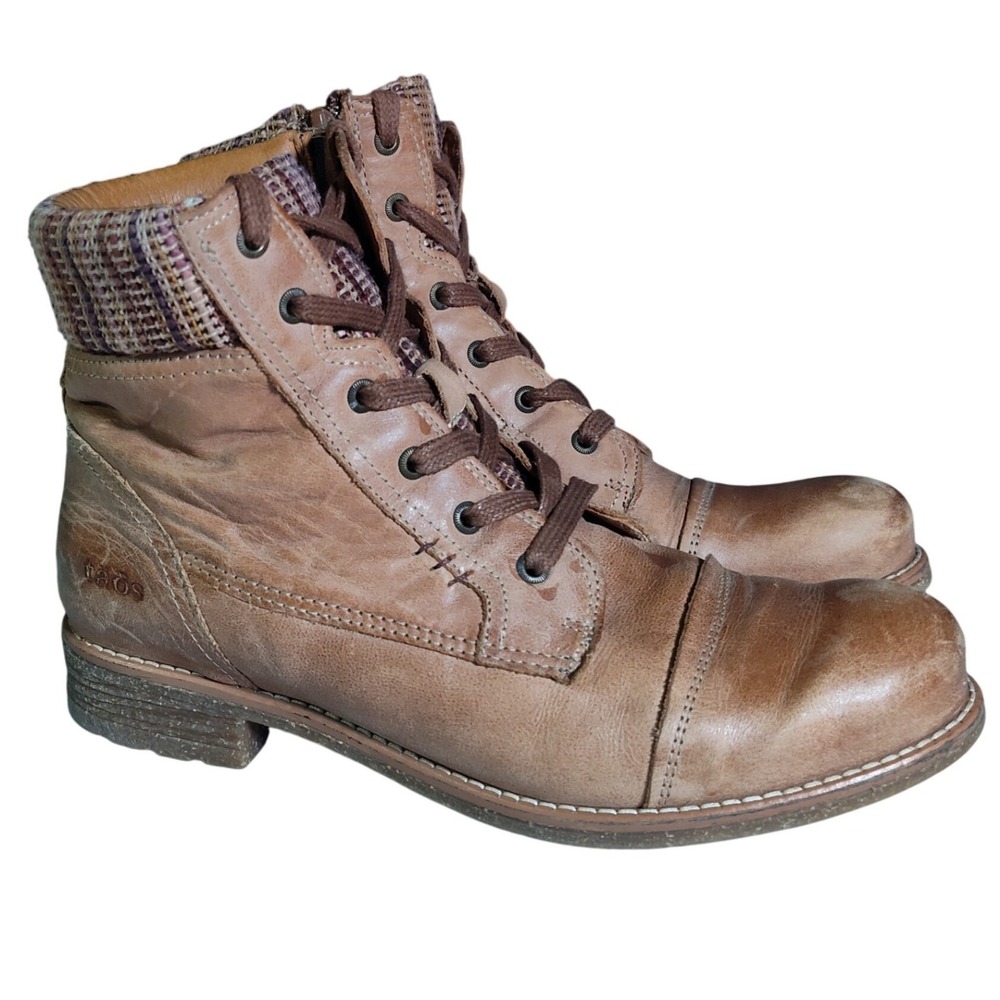 Taos Captain Boots Women's Size US 9 - 9.5  EU 40 Blush Beige 220106 Bohemian